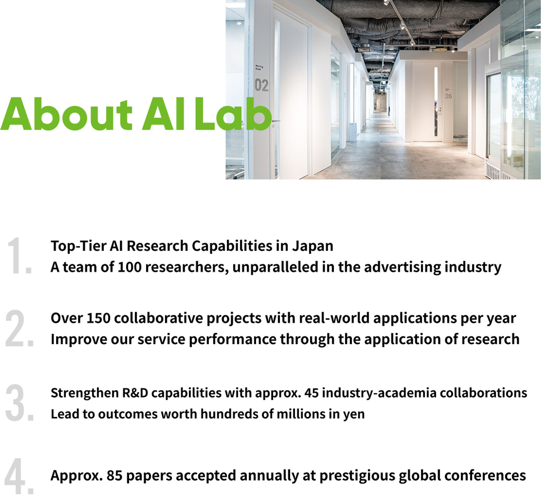 AI Lab: The Driver of Our Innovation and Competitiveness | CyberAgent Way