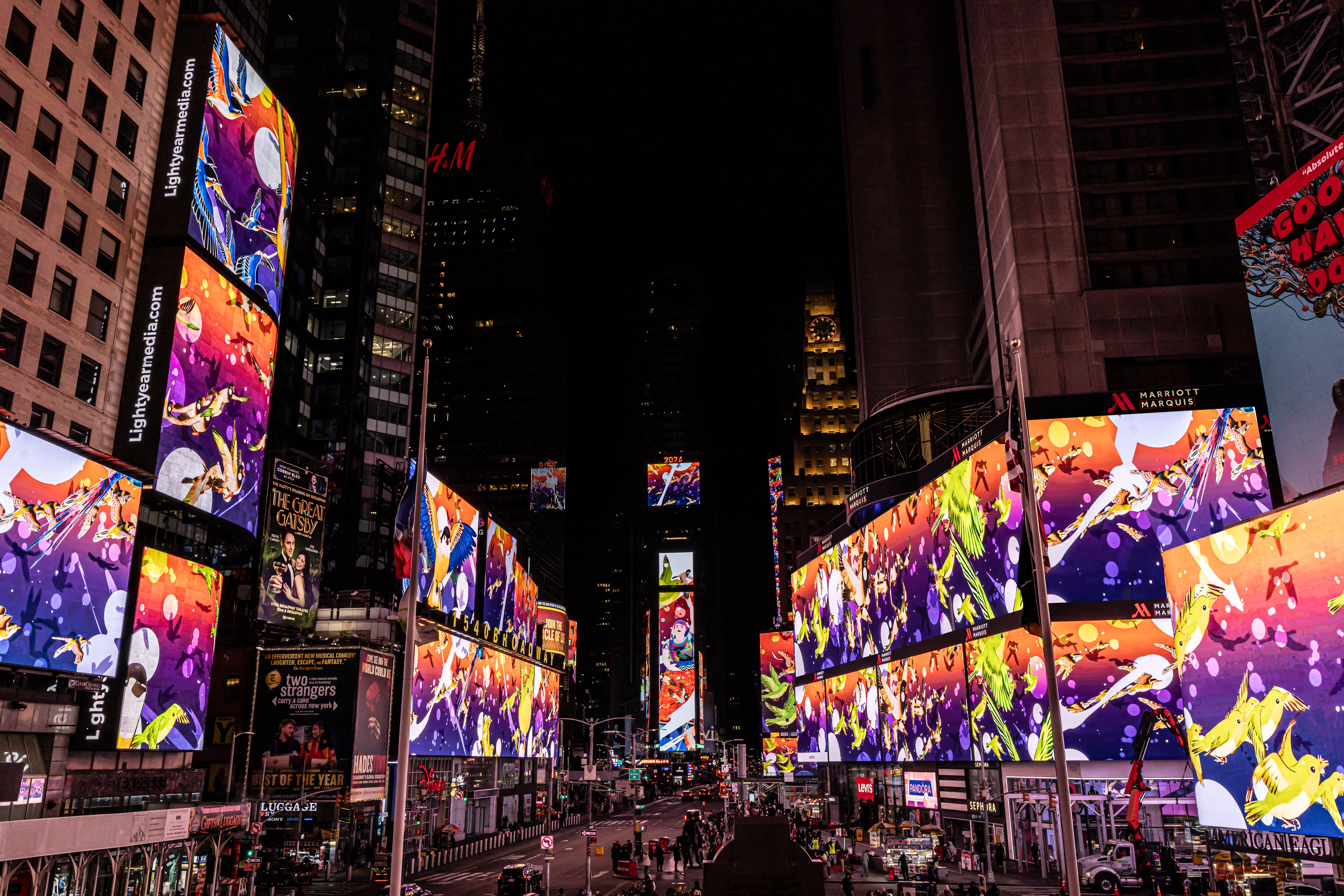 Photo(s) by Michael Hull courtesy of Times Square Arts
