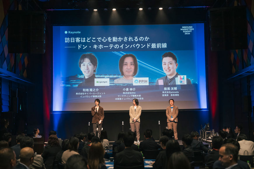 Speaker：小倉 伸介（PPIH）/ 飯尾 友輔（pHmedia） 
Moderator：和地 隆之介（サイバーエージェント インバウンド事業本部）