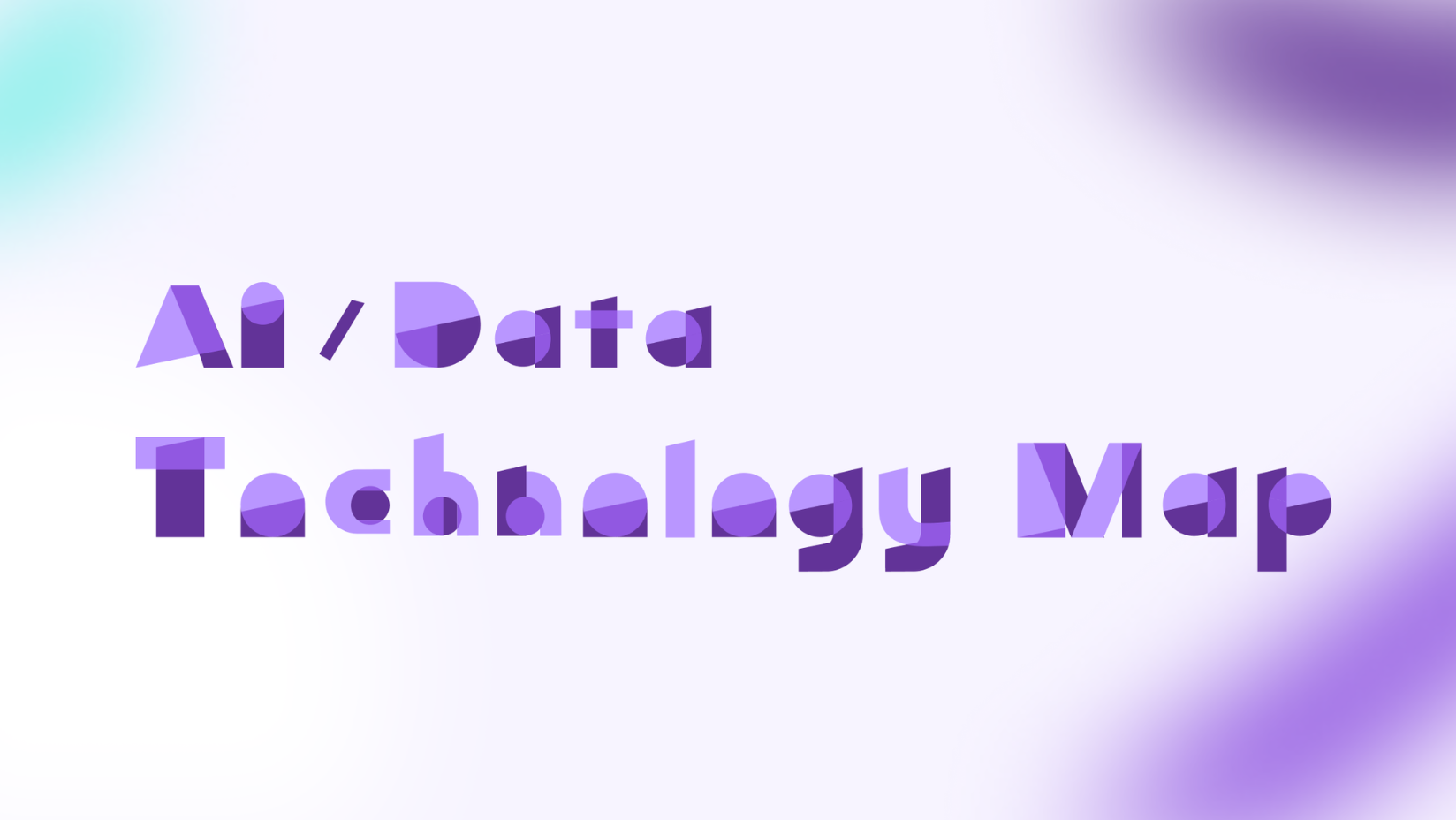 AI / Data Technology Map Web版